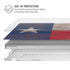 Texas Flag Dark Wood MacBook Air 15in (2023-2025) Case plus Skin